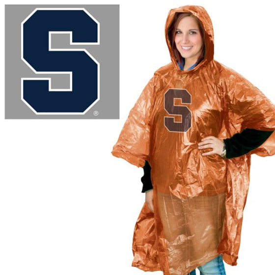 Syracuse Orange Rain Poncho Special Order - Sports Collectibles, Sports Memorabilia, Sports Fan Shop, Sports Gifts