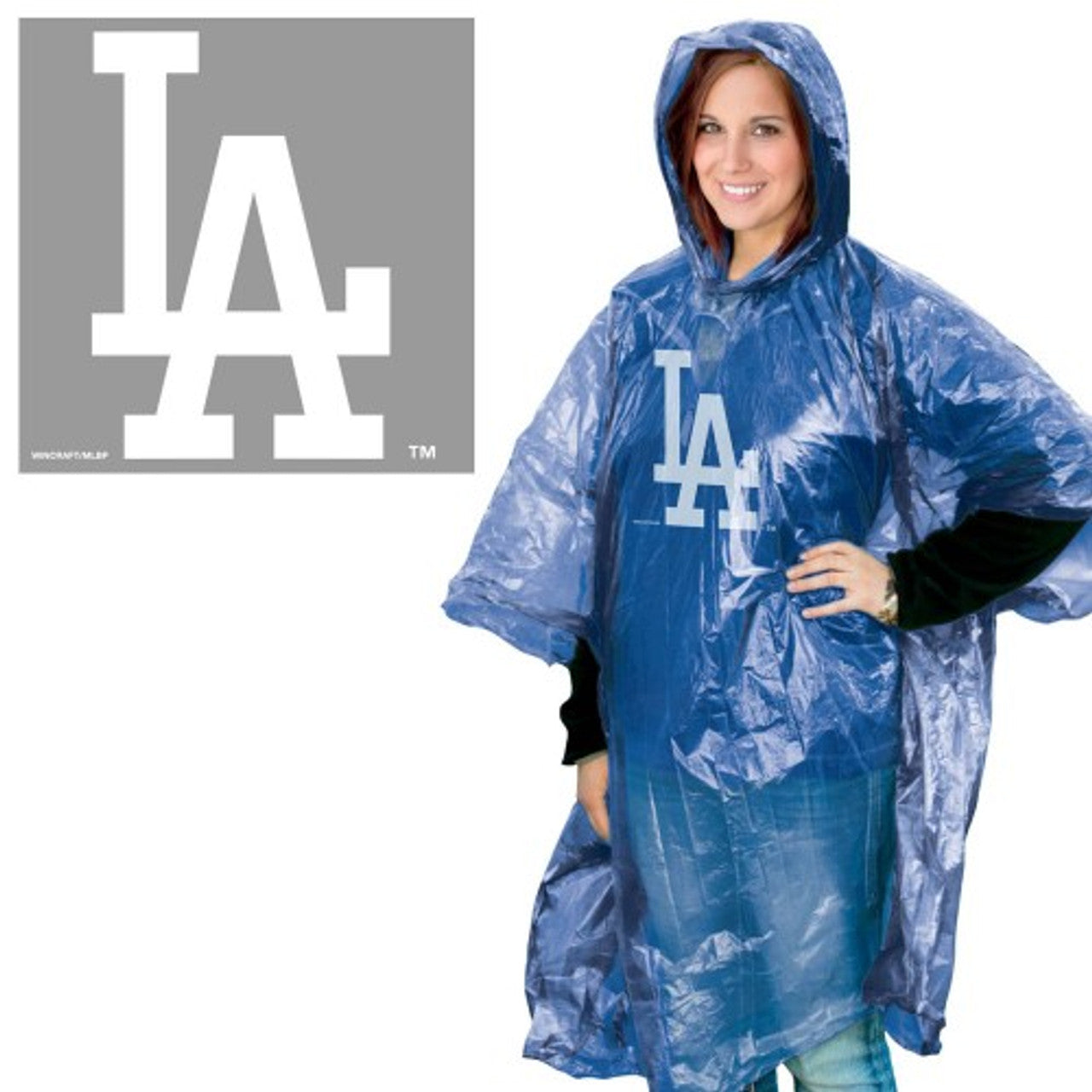 Los Angeles Dodgers Rain Poncho - Sports Collectibles, Sports Memorabilia, Sports Fan Shop, Sports Gifts