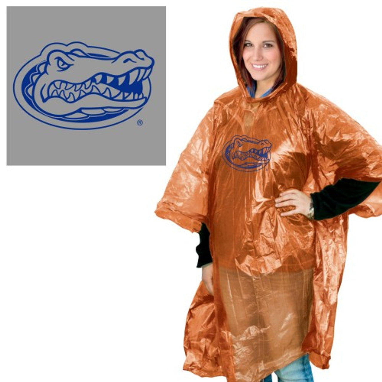 Florida Gators Rain Poncho - Sports Collectibles, Sports Memorabilia, Sports Fan Shop, Sports Gifts
