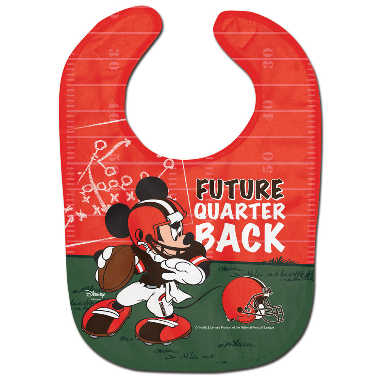 Cleveland Browns Baby Bib All Pro Future Quarterback - Special Order - Sports Collectibles, Sports Memorabilia, Sports Fan Shop, Sports Gifts