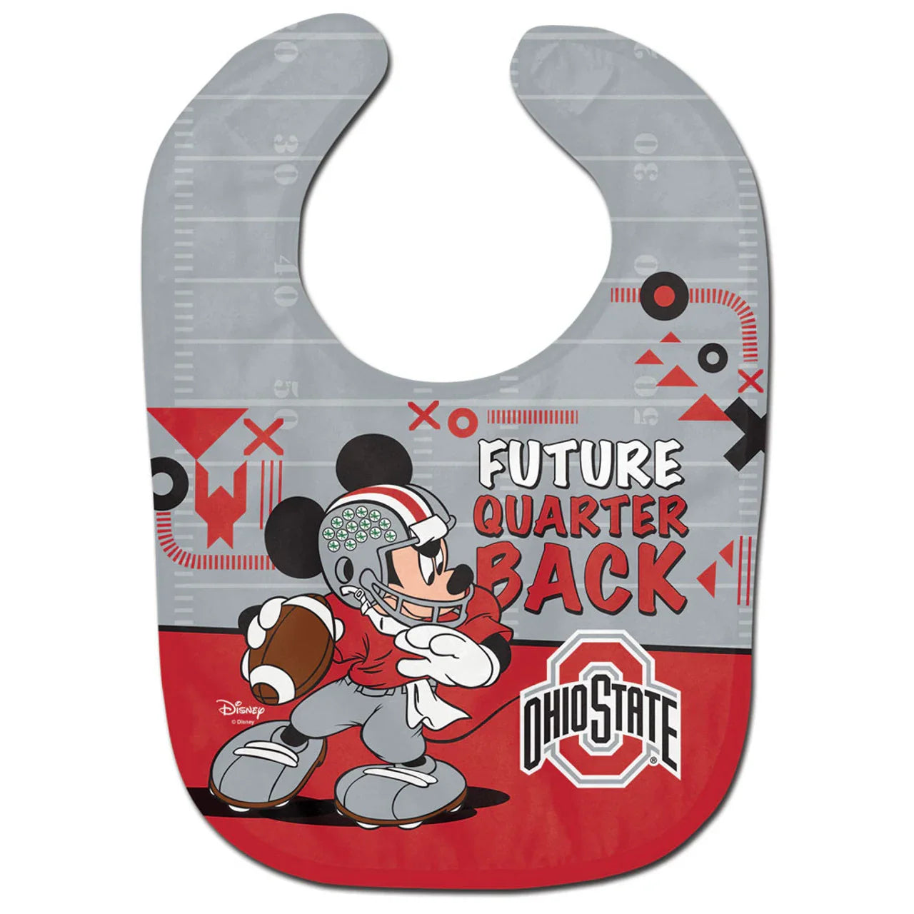 Ohio State Buckeyes Baby Bib All Pro Future Quarterback - Sports Collectibles, Sports Memorabilia, Sports Fan Shop, Sports Gifts