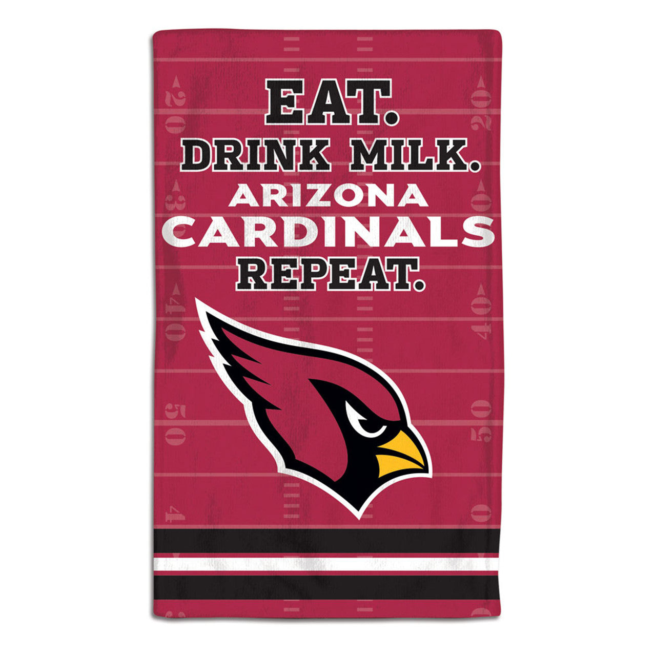 Arizona Cardinals Baby Burp Cloth 10x17 - Sports Collectibles, Sports Memorabilia, Sports Fan Shop, Sports Gifts