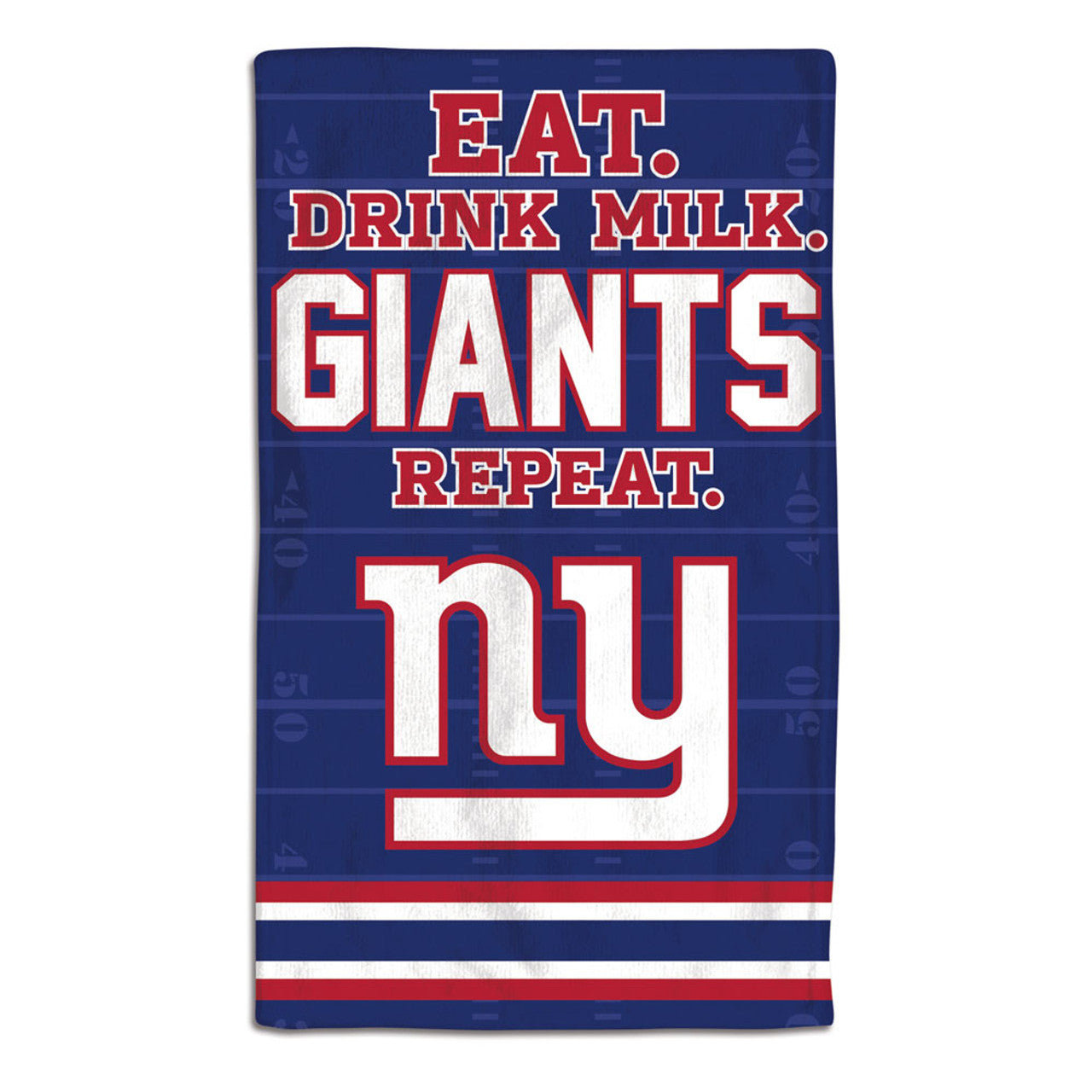 New York Giants Baby Burp Cloth 10x17 - Sports Collectibles, Sports Memorabilia, Sports Fan Shop, Sports Gifts