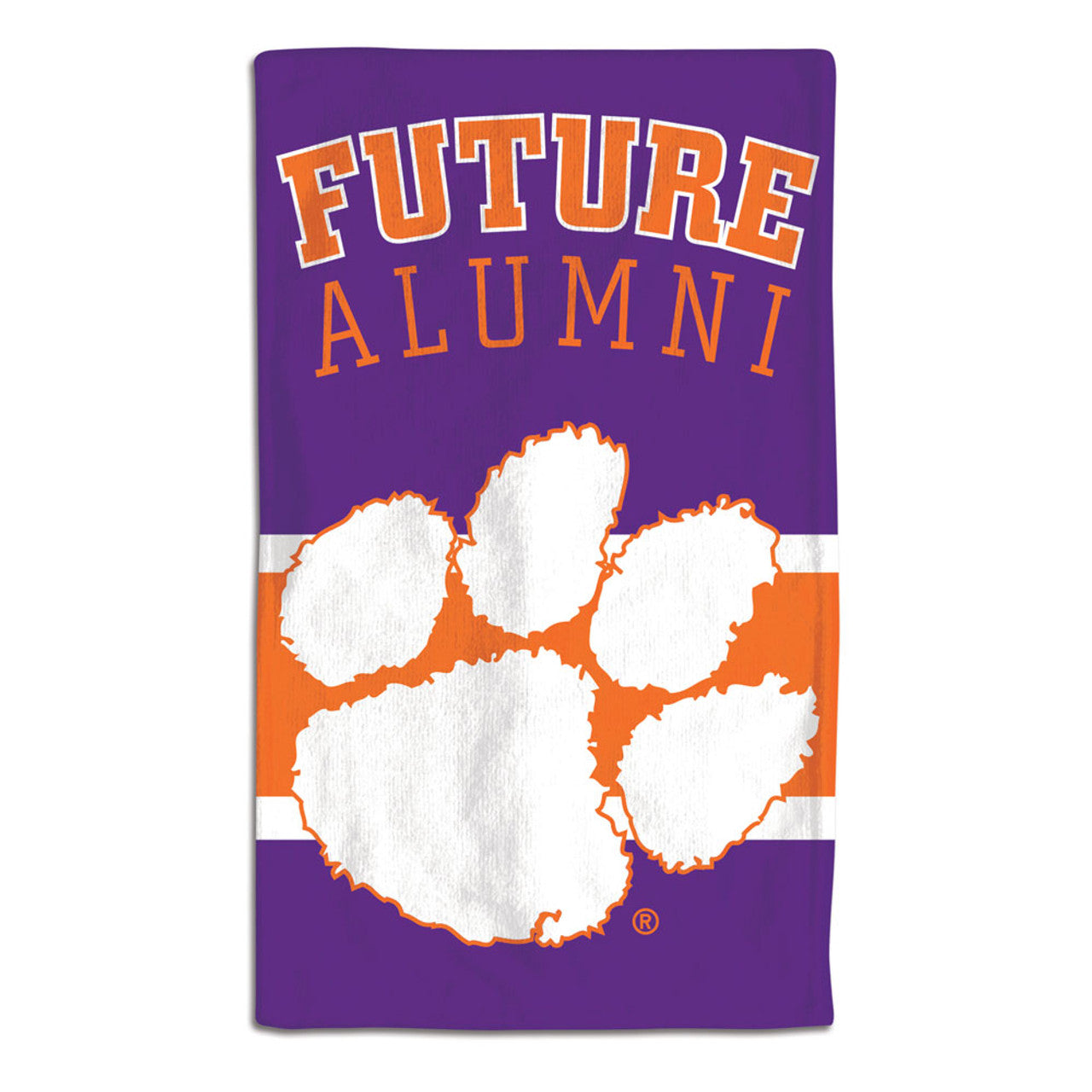 Clemson Tigers Baby Burp Cloth 10x17 - Sports Collectibles, Sports Memorabilia, Sports Fan Shop, Sports Gifts