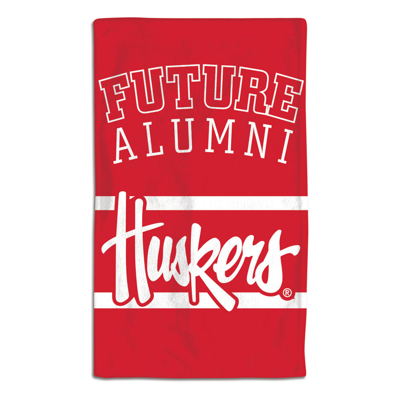 Nebraska Cornhuskers Baby Burp Cloth 10x17 - Sports Collectibles, Sports Memorabilia, Sports Fan Shop, Sports Gifts