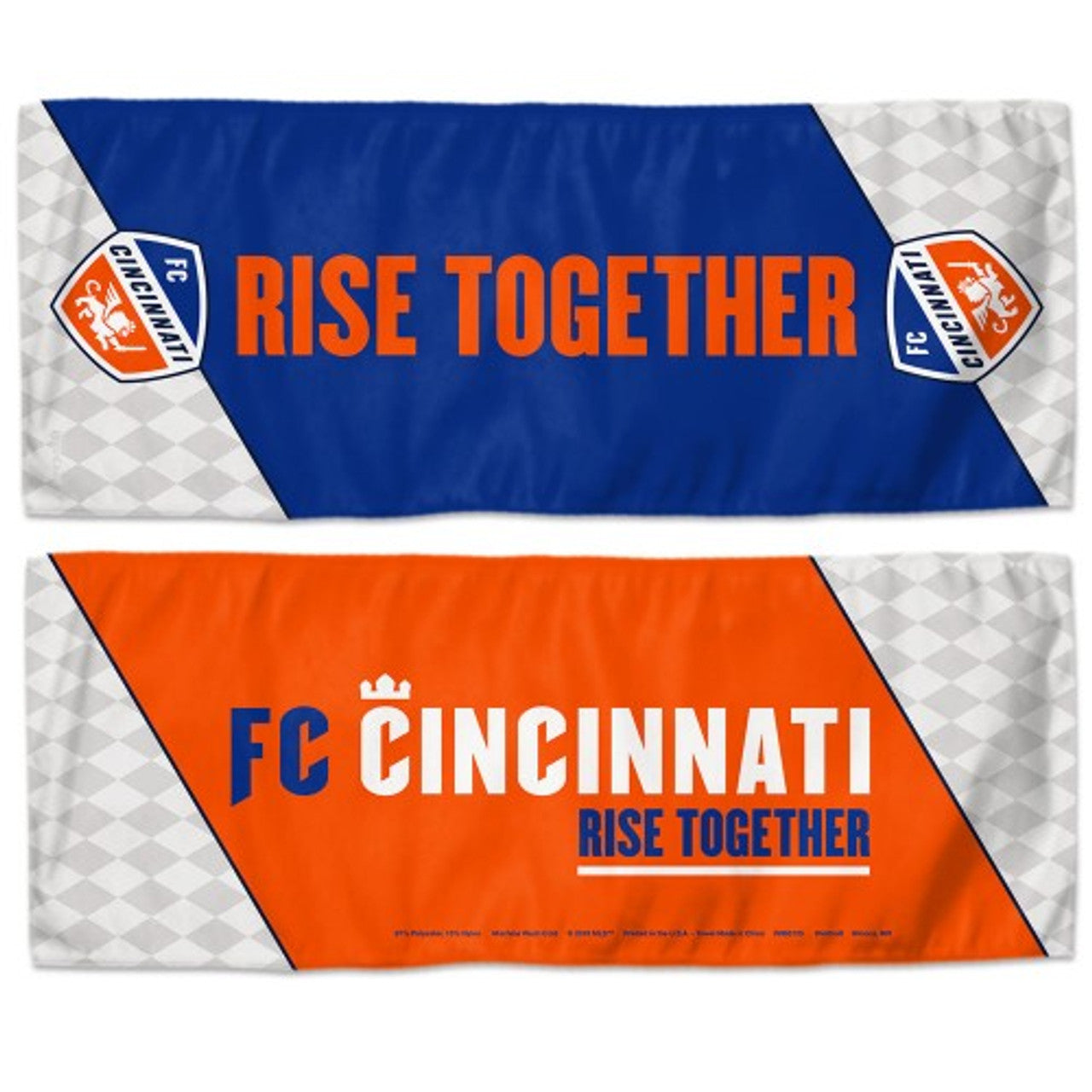 FC Cincinnati Cooling Towel 12x30 - Special Order - Sports Collectibles, Sports Memorabilia, Sports Fan Shop, Sports Gifts