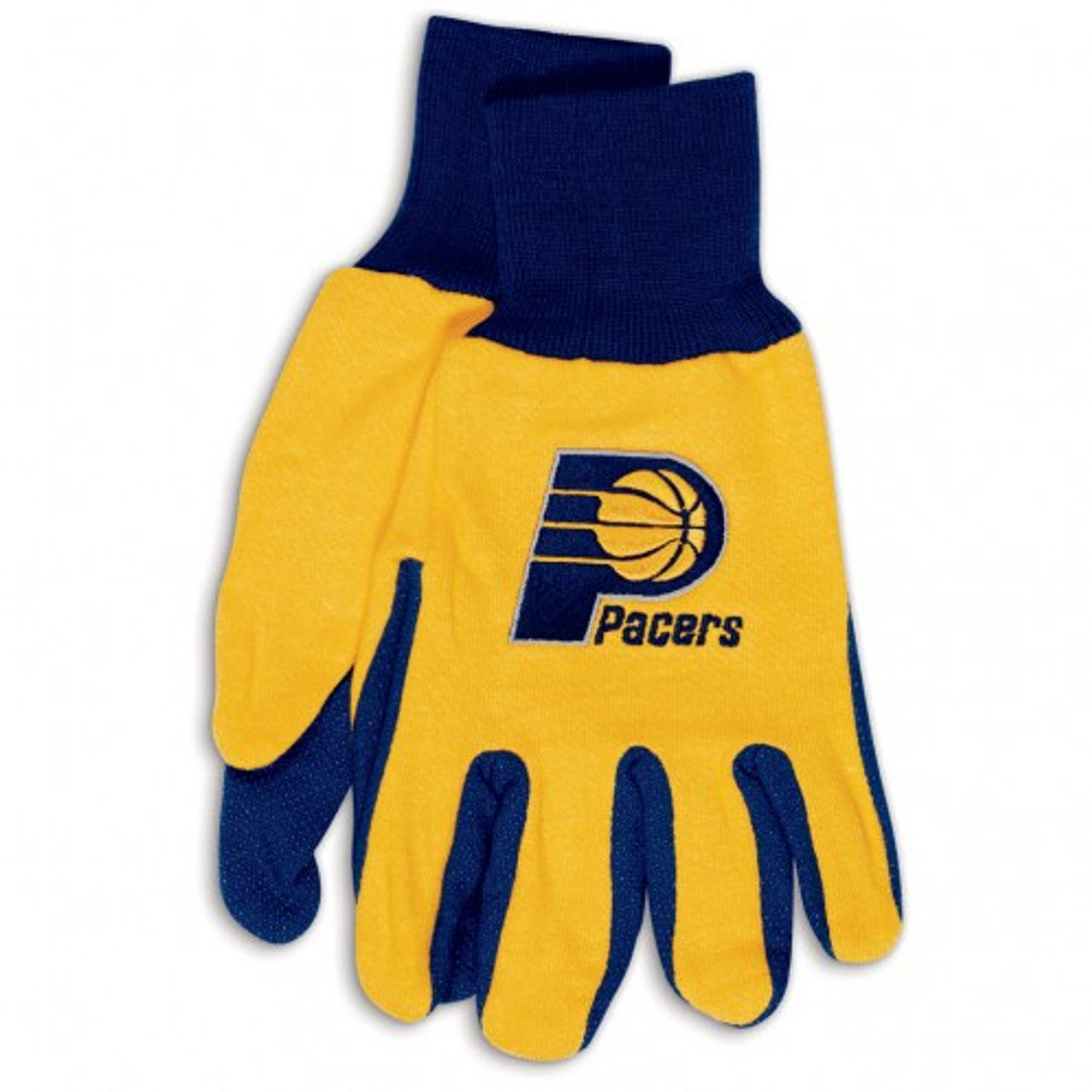 Indiana Pacers Gloves Two Tone Style Adult Size - Sports Collectibles, Sports Memorabilia, Sports Fan Shop, Sports Gifts