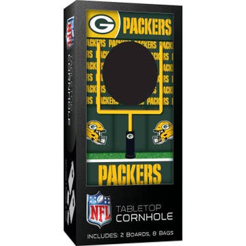 Green Bay Packers - NFL Tabletop Cornhole - Sports Gifts, Sports Memorabilia, Sports Collectibles, Fan Shop