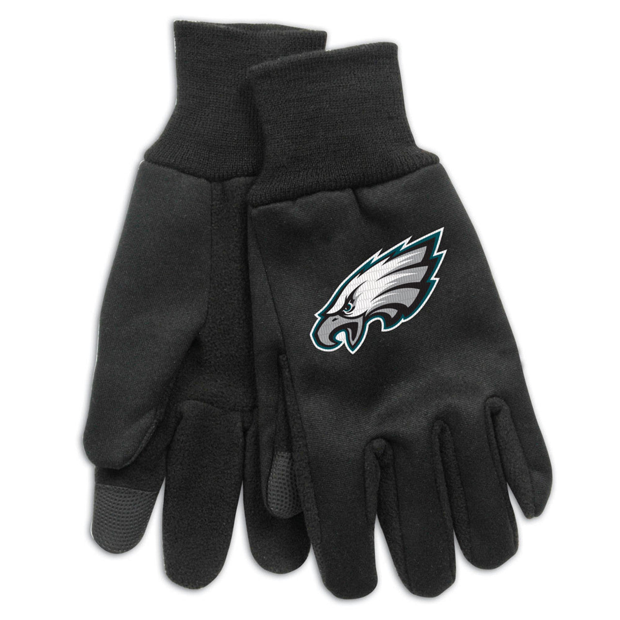 Philadelphia Eagles Gloves Technology Style Adult Size Special Order - Sports Collectibles, Sports Memorabilia, Sports Fan Shop, Sports Gifts