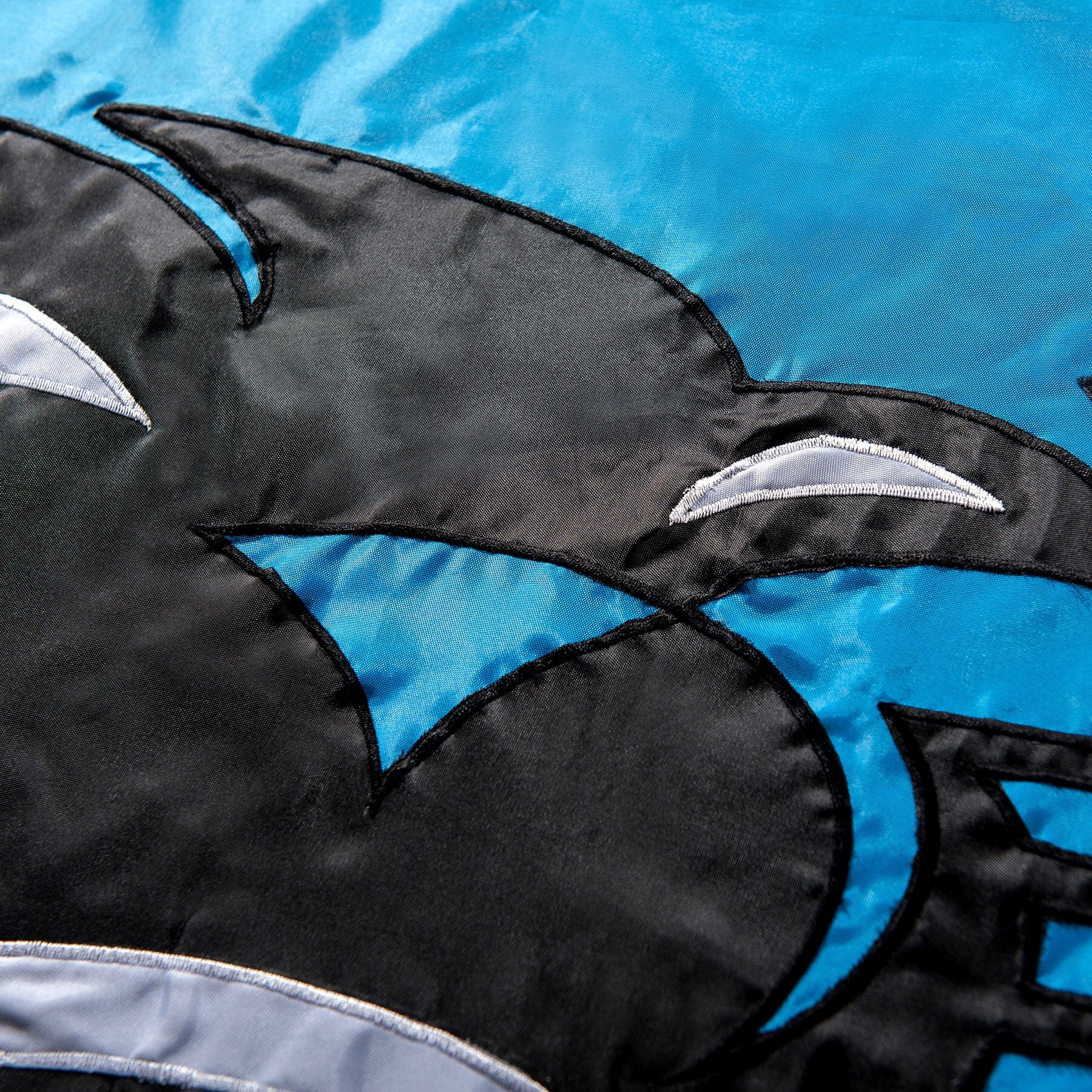 WinCraft Carolina Panthers Embroidered Nylon Flag - Sports Collectibles, Sports Memorabilia, Sports Fan Shop, Sports Gifts