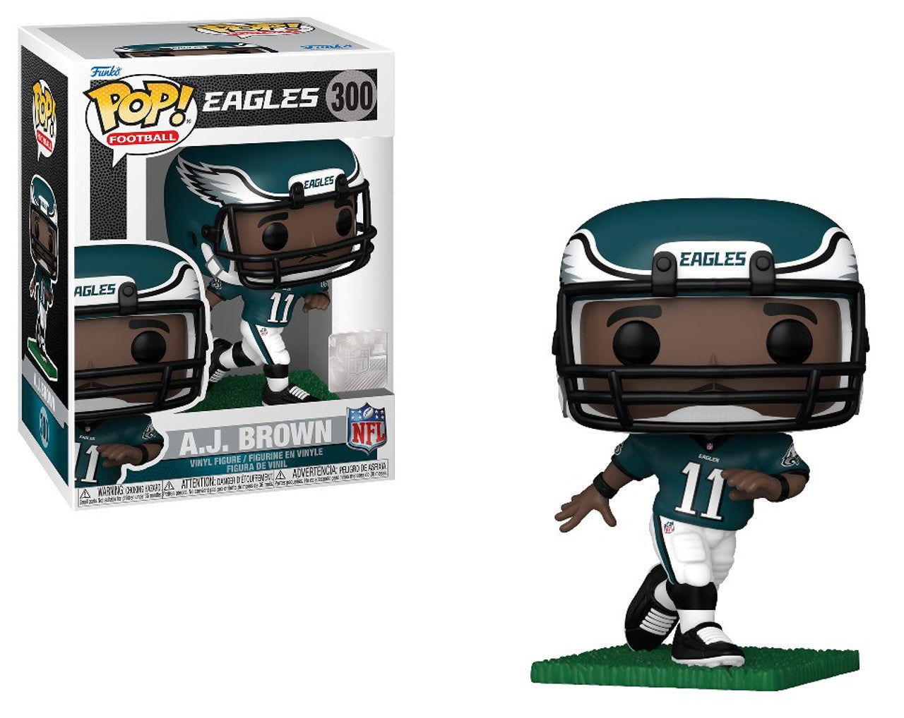 AJ Brown (Philadelphia Eagles) NFL Funko Pop! - Sports Collectibles, Sports Memorabilia, Sports Fan Shop, Sports Gifts