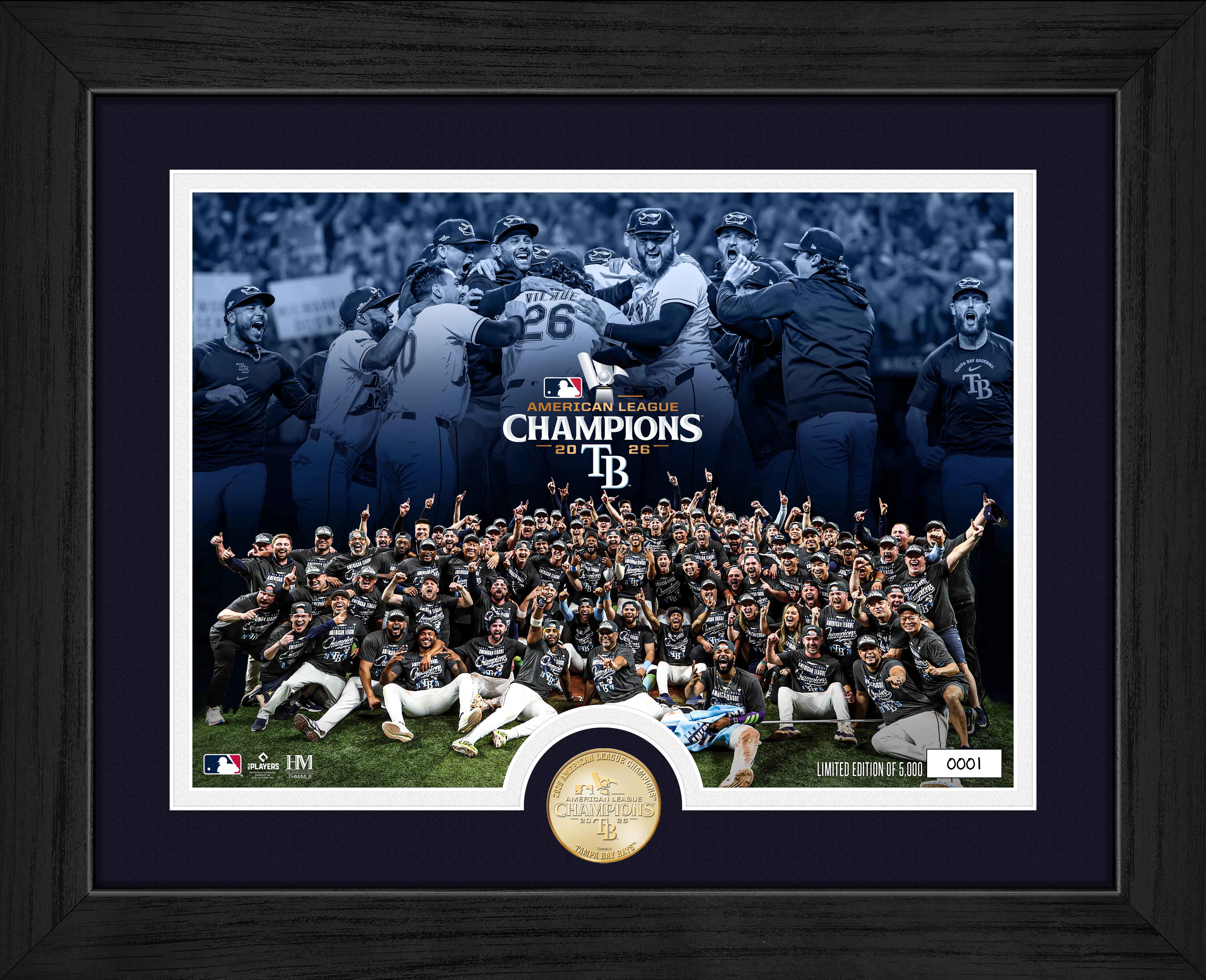 Tampa Bay Rays 2026 AL Champions Celebration Bronze Coin Photo Mint