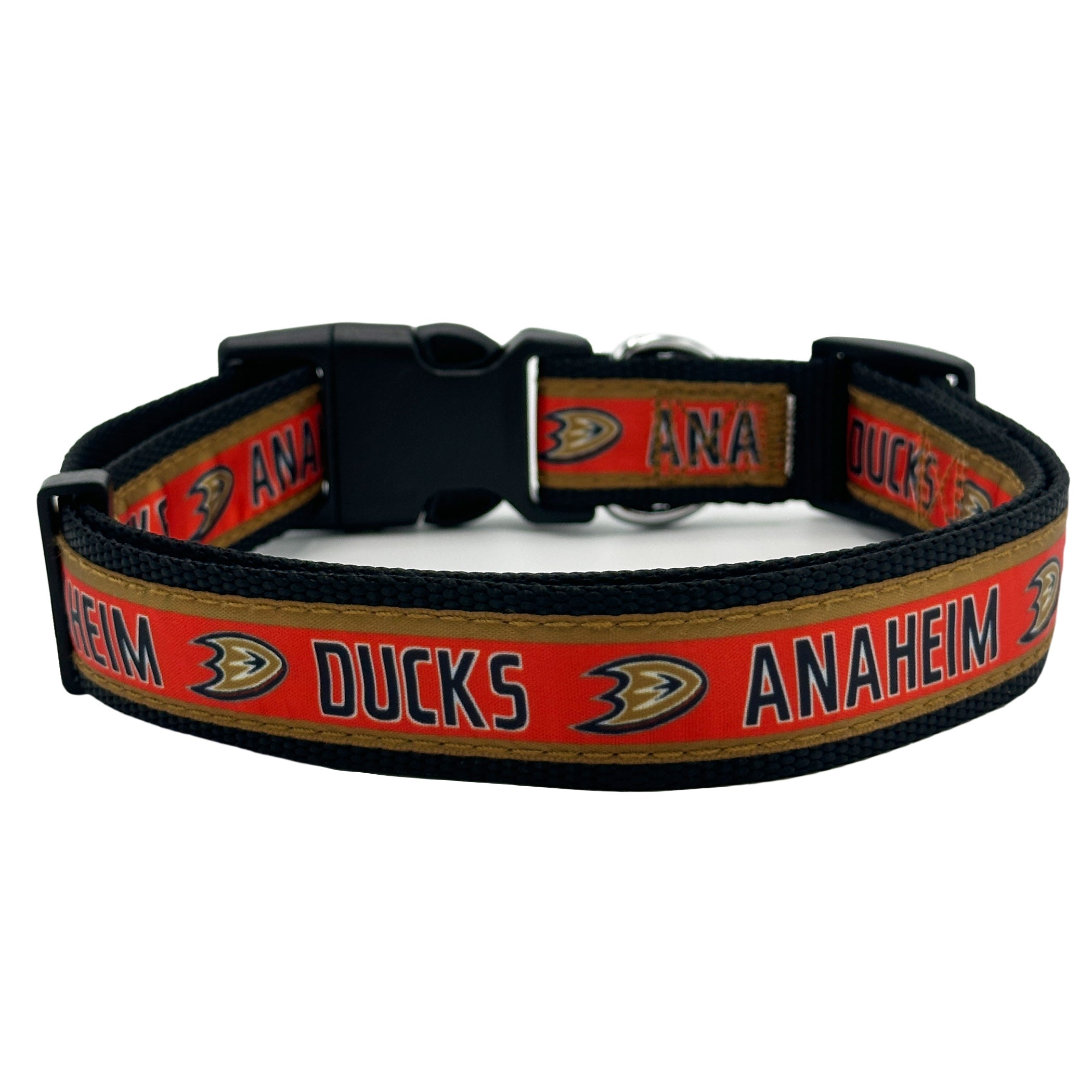 Anaheim Ducks Satin Collar - Sports Collectibles, Sports Memorabilia, Sports Fan Shop, Sports Gifts