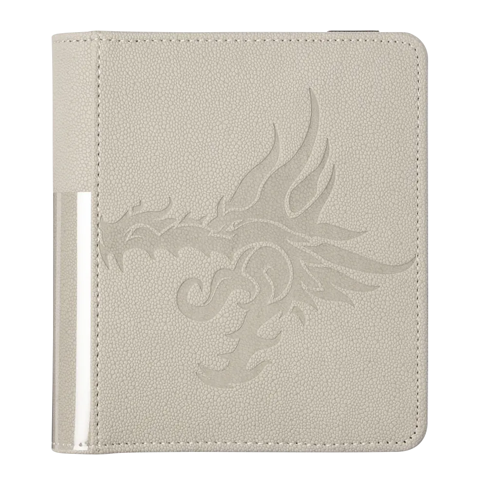 Card Codex Portfolio 80 - Ashen White - Sports Collectibles, Sports Memorabilia, Sports Fan Shop, Sports Gifts
