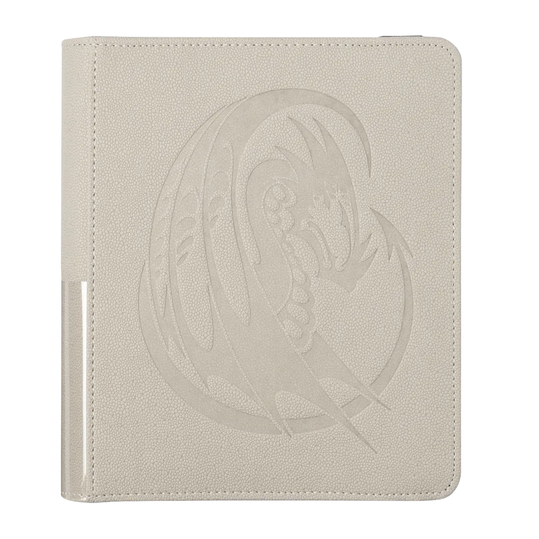 Card Codex Portfolio 160 - Ashen White - Sports Collectibles, Sports Memorabilia, Sports Fan Shop, Sports Gifts