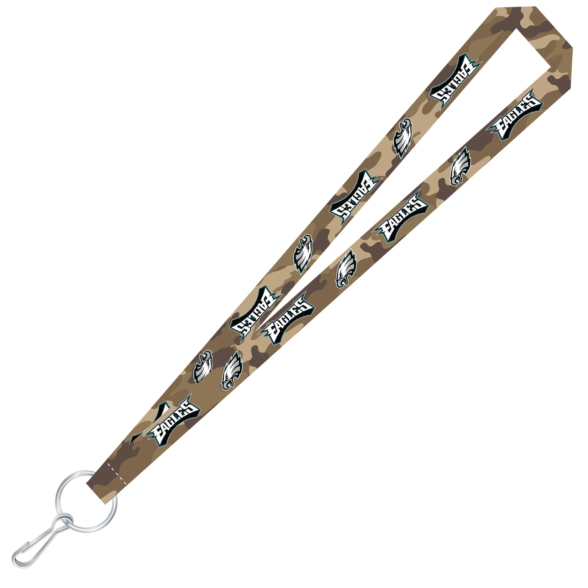 Philadelphia Eagles NFL Football Camouflage Lanyard - Sports Collectibles, Sports Memorabilia, Sports Fan Shop, Sports Gifts