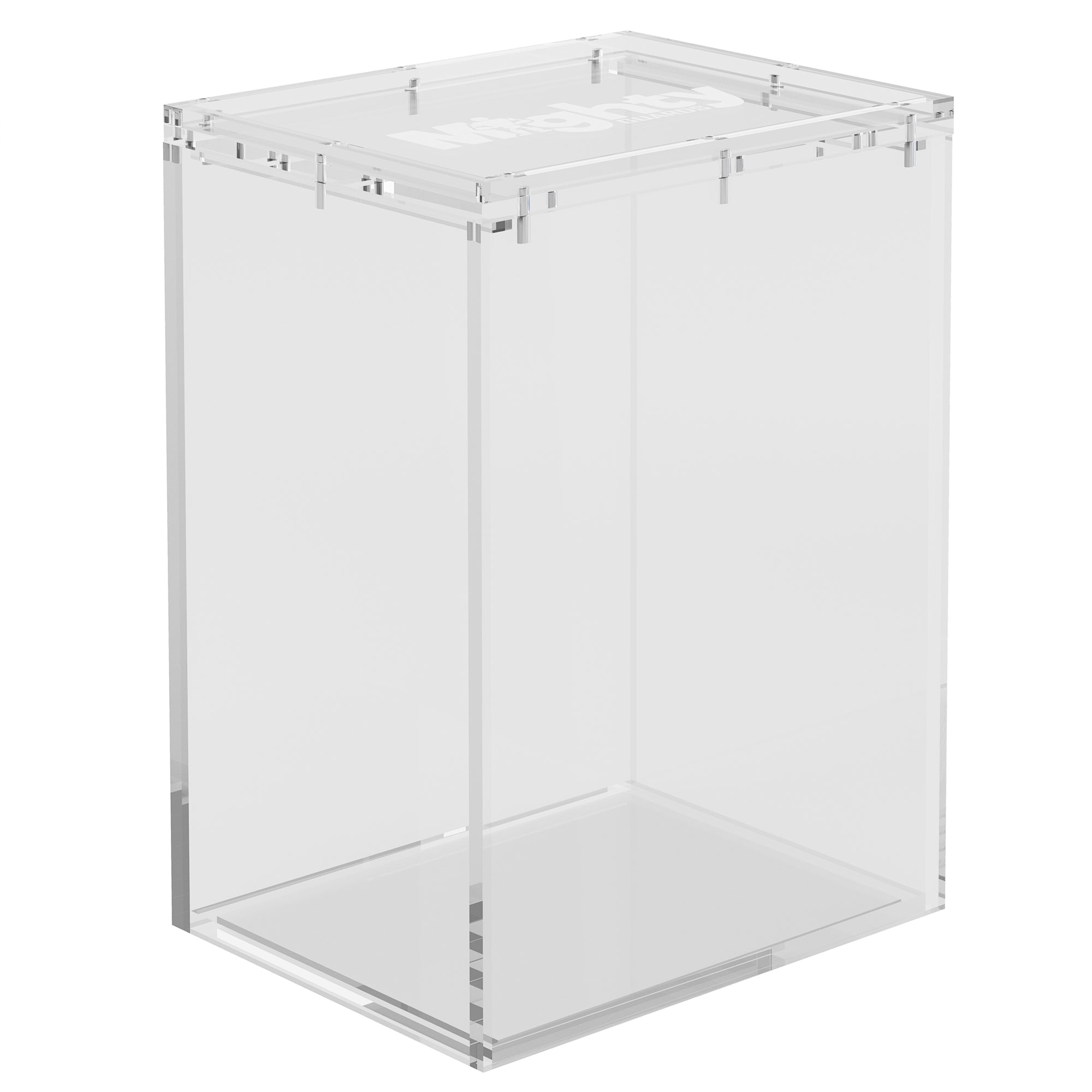 Standard Size Hard Protectors 2-Count Mighty Guards (Compatible with - 4" Funko POP! ) - Stackable with Magnetic Lid - Sports Collectibles, Sports Memorabilia, Sports Fan Shop, Sports Gifts