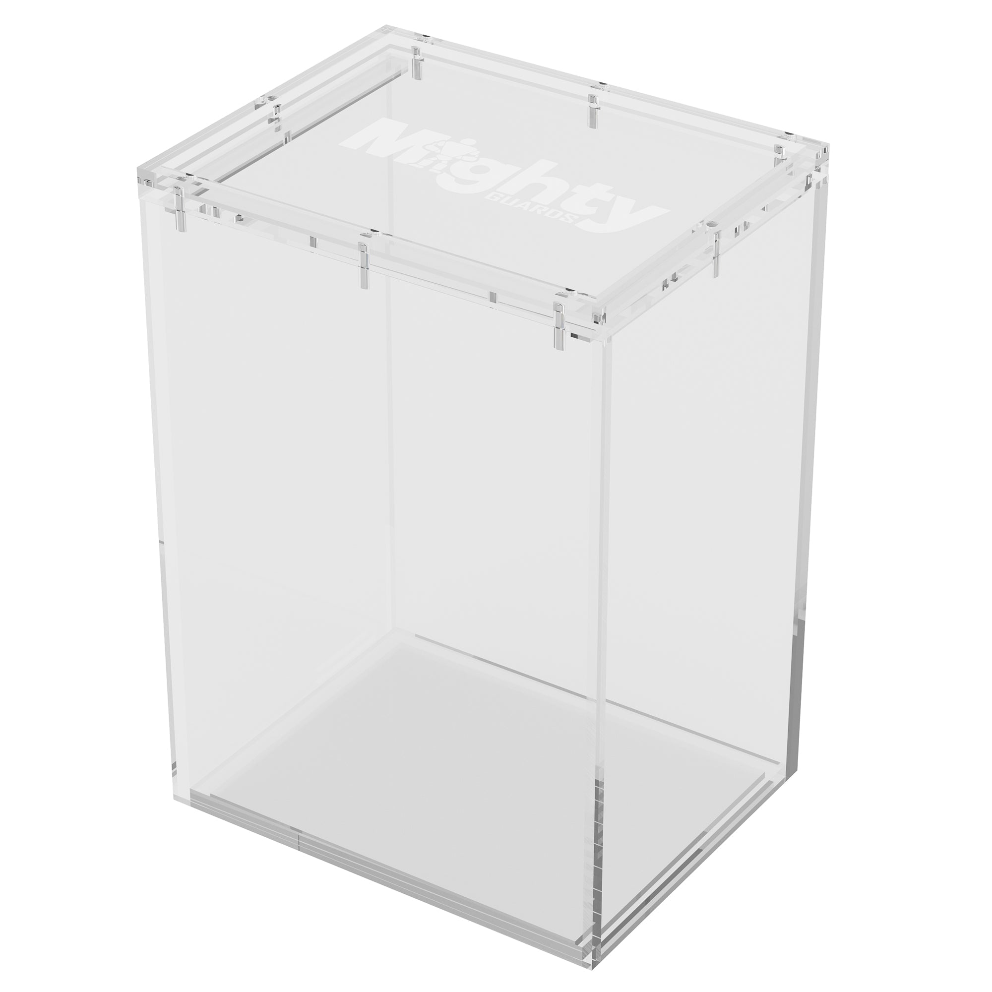 Standard Size Hard Protectors 2-Count Mighty Guards (Compatible with - 4" Funko POP! ) - Stackable with Magnetic Lid - Sports Collectibles, Sports Memorabilia, Sports Fan Shop, Sports Gifts