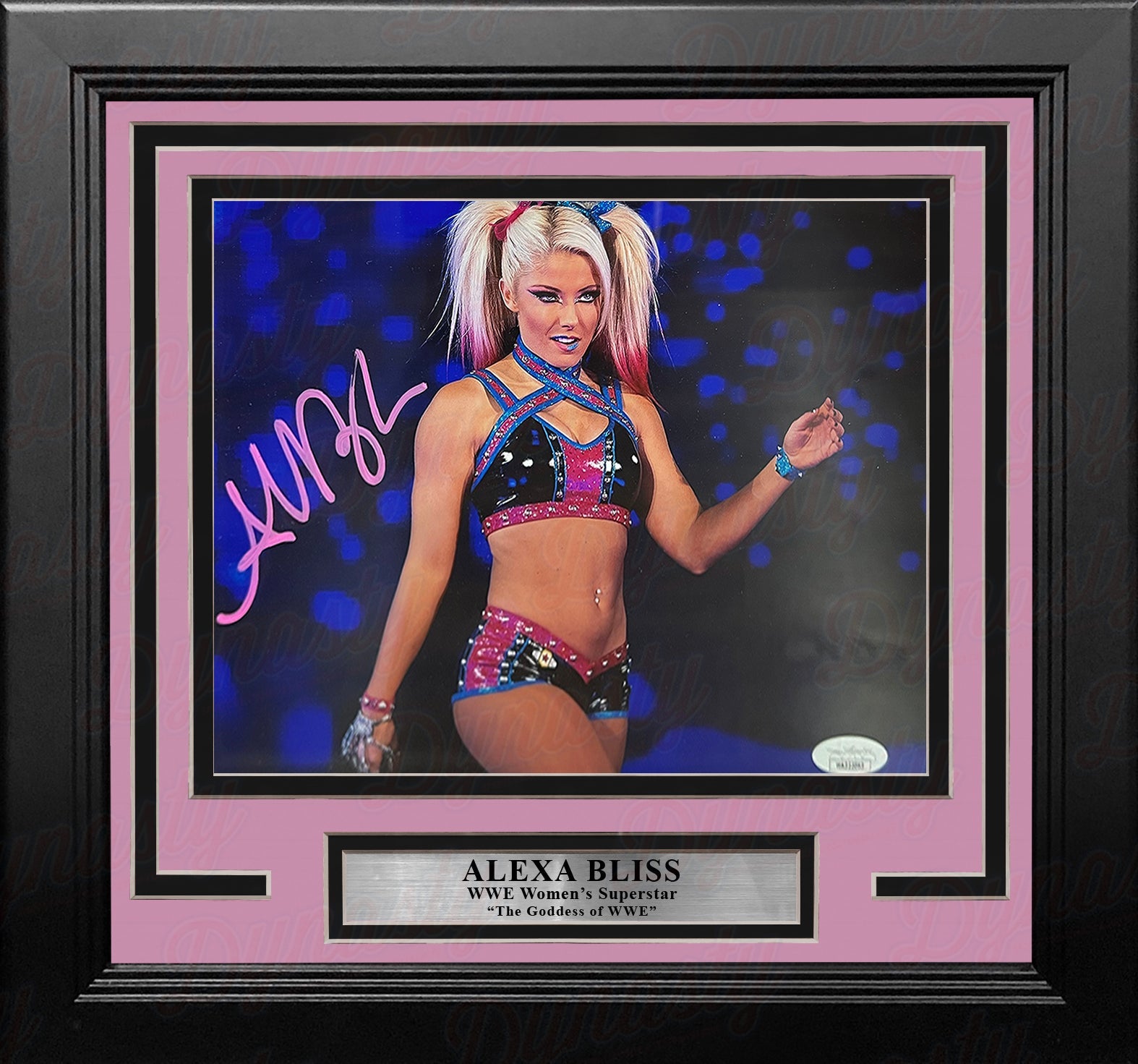 Alexa Bliss Making Her Entrance Autographed Framed WWE Wrestling Photo - Sports Collectibles, Sports Memorabilia, Sports Fan Shop, Sports Gifts