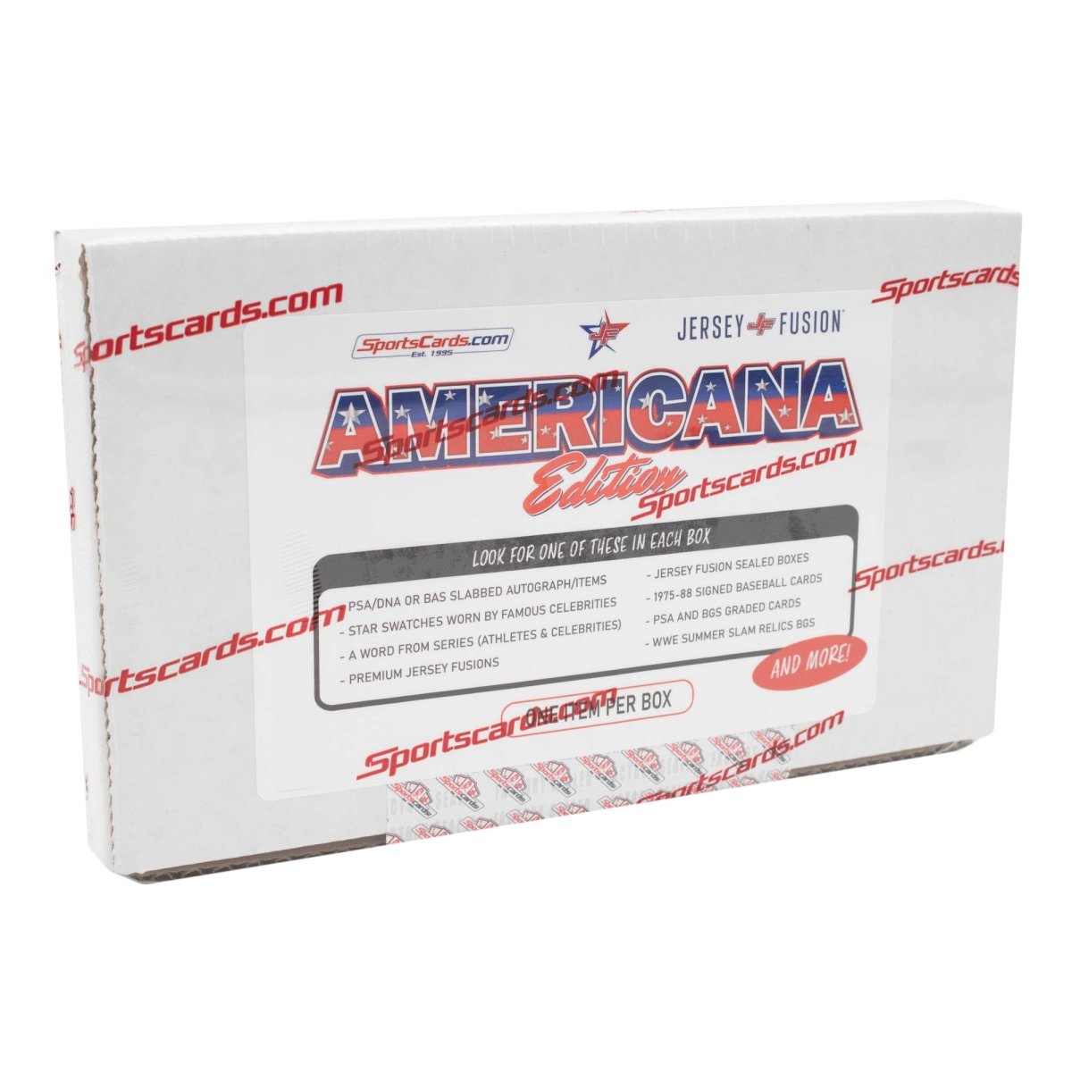 Jersey Fusion Americana Edition Box - (1) Item Per Box - Sports Gifts, Sports Memorabilia, Sports Collectibles, Fan Shop