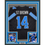 Framed Autographed/Signed Amon-Ra St. Brown 35x39 Detroit Black Football Jersey Beckett BAS COA