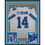 Framed Autographed/Signed Amon-Ra St. Brown 35x39 Detroit White Football Jersey Beckett BAS COA