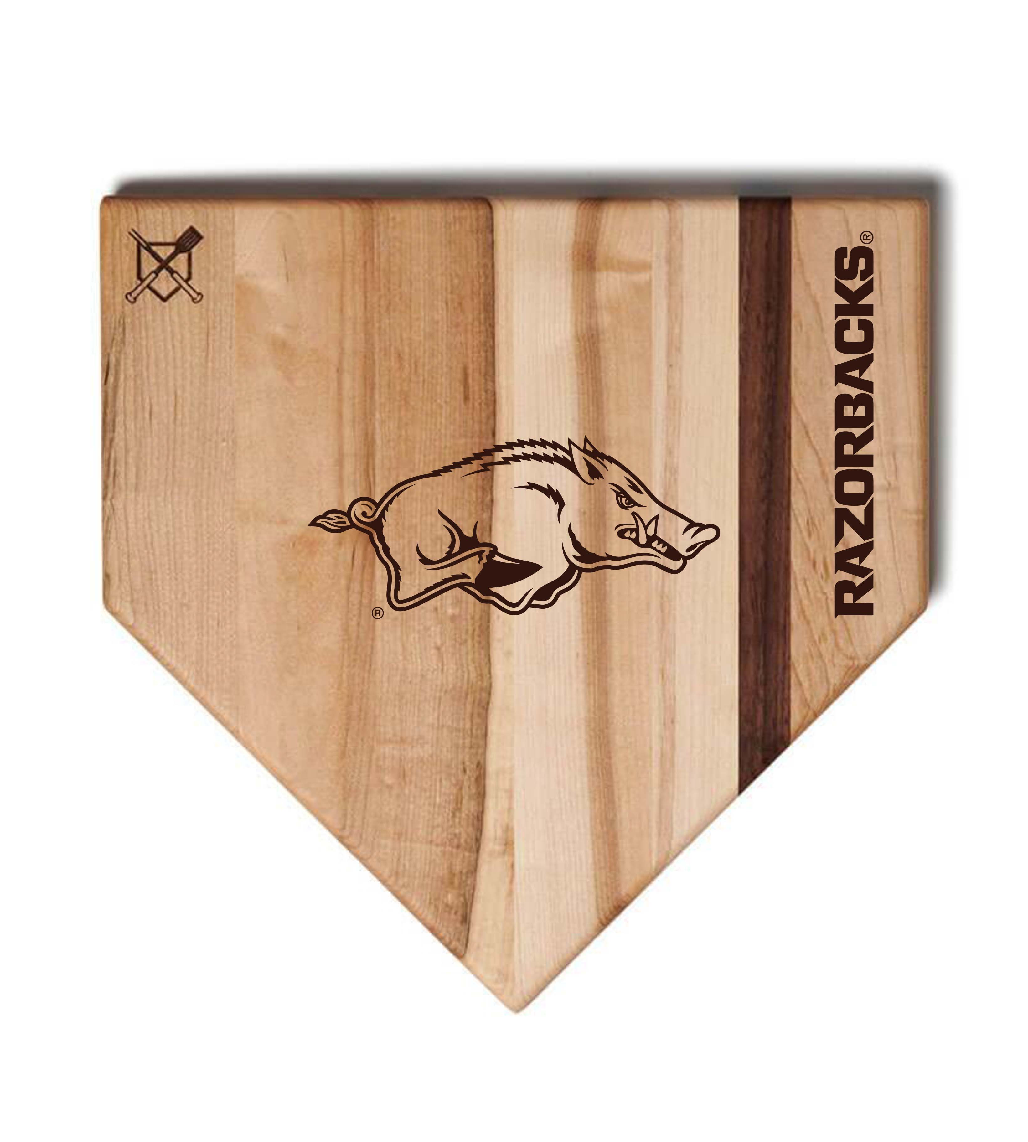 Arkansas Cutting Boards | Choose Your Size & Style - Sports Collectibles, Sports Memorabilia, Sports Fan Shop, Sports Gifts