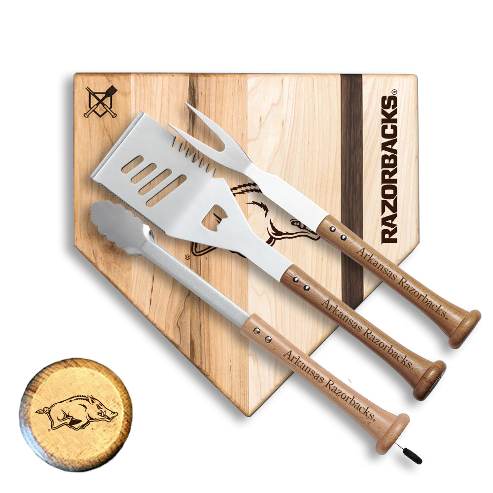 Arkansas "SILVER SLUGGER" Combo Set - Sports Collectibles, Sports Memorabilia, Sports Fan Shop, Sports Gifts