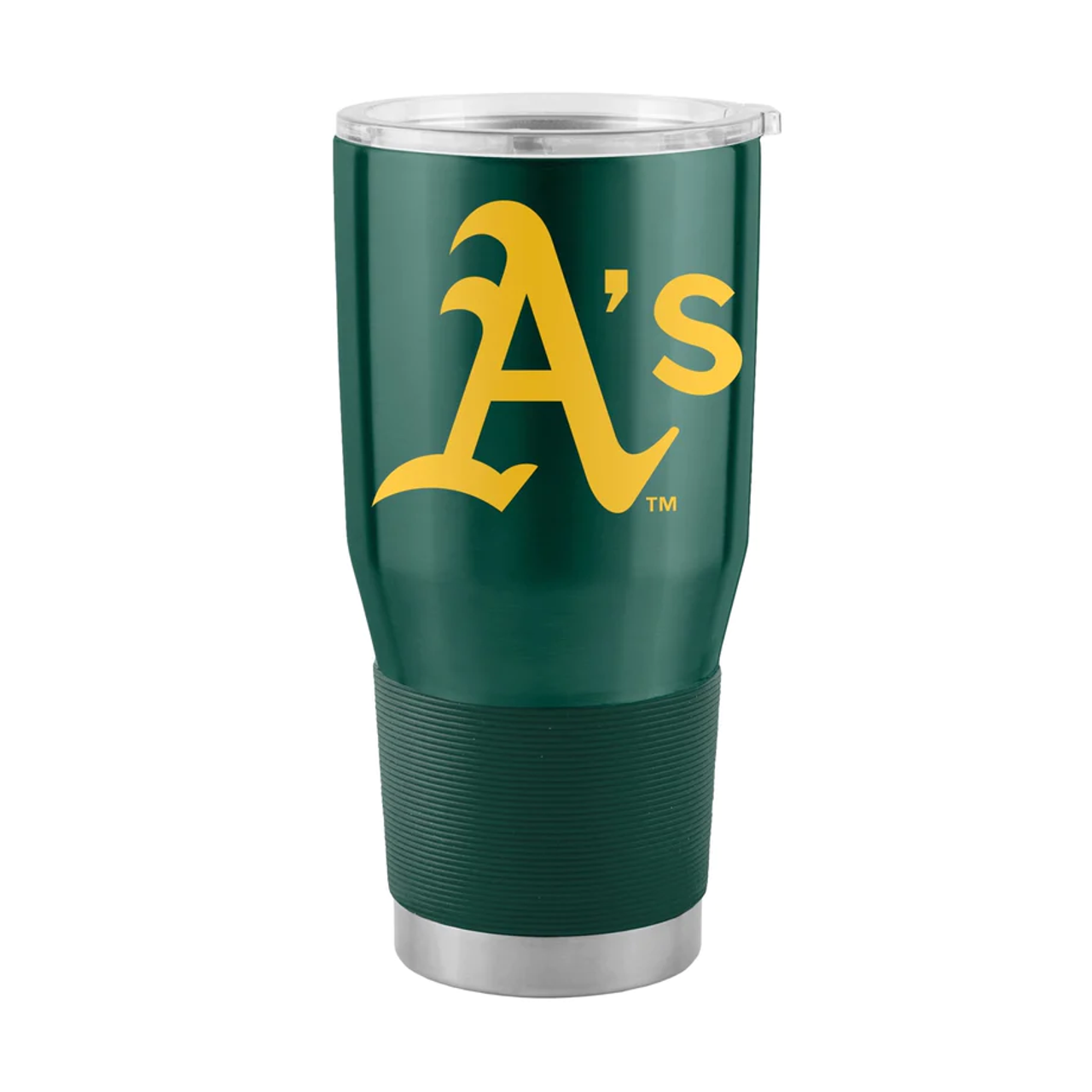 Oakland Athletics Travel Tumbler 30oz Stainless Steel - Sports Collectibles, Sports Memorabilia, Sports Fan Shop, Sports Gifts