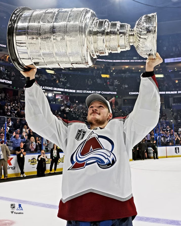 Cale Makar 2022 Stanley Cup Colorado Avalanche 8" x 10" Hockey Photo - Sports Collectibles, Sports Memorabilia, Sports Fan Shop, Sports Gifts