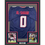 Framed Autographed/Signed Azeez Al Shaair 35x39 Houston Blue Football Jersey Beckett BAS COA