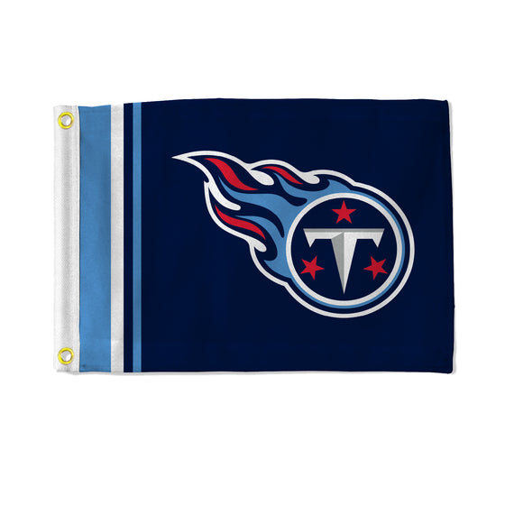 NFL Football Tennessee Titans Stripes Utility Flag - Double Sided - Great for Boat/Golf Cart/Home ect.