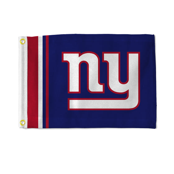 NFL Football New York Giants Stripes Utility Flag - Double Sided - Great for Boat/Golf Cart/Home ect.