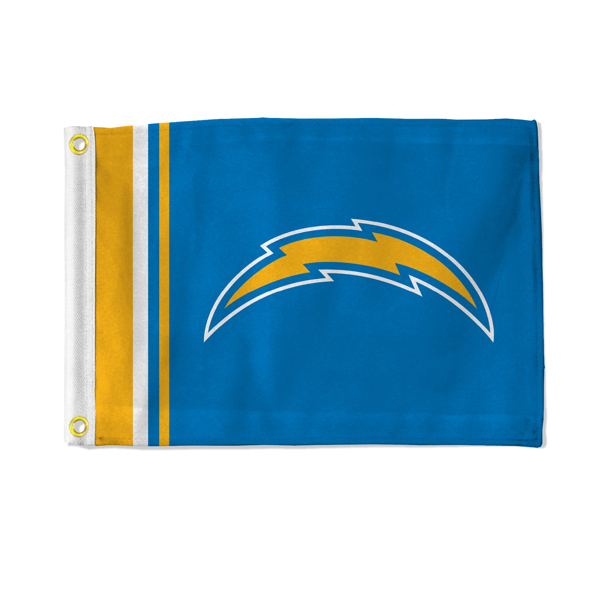 NFL Football Los Angeles Chargers Stripes Utility Flag - Double Sided - Great for Boat/Golf Cart/Home ect.