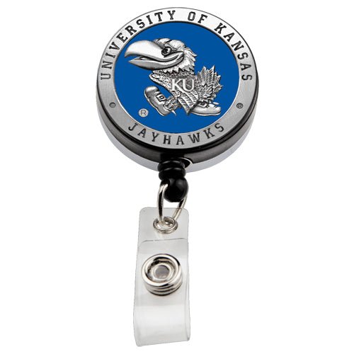 University of Kansas Badge Reel - Sports Gifts, Sports Memorabilia, Sports Collectibles, Fan Shop