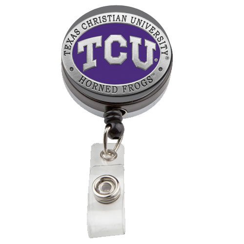 Texas Christian University  Badge Reel - Sports Gifts, Sports Memorabilia, Sports Collectibles, Fan Shop