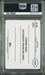 Graded 2024 Topps Chrome Bo Nix #RABNI /199 Aqua Geometric Rookie Auto Rookie RC Football Card PSA 10 Gem Mint