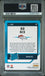 Graded 2024 Panini Donruss Bo Nix #369 Optic Preview Red & Green Rookie RC Football Card PSA 10 Gem Mint