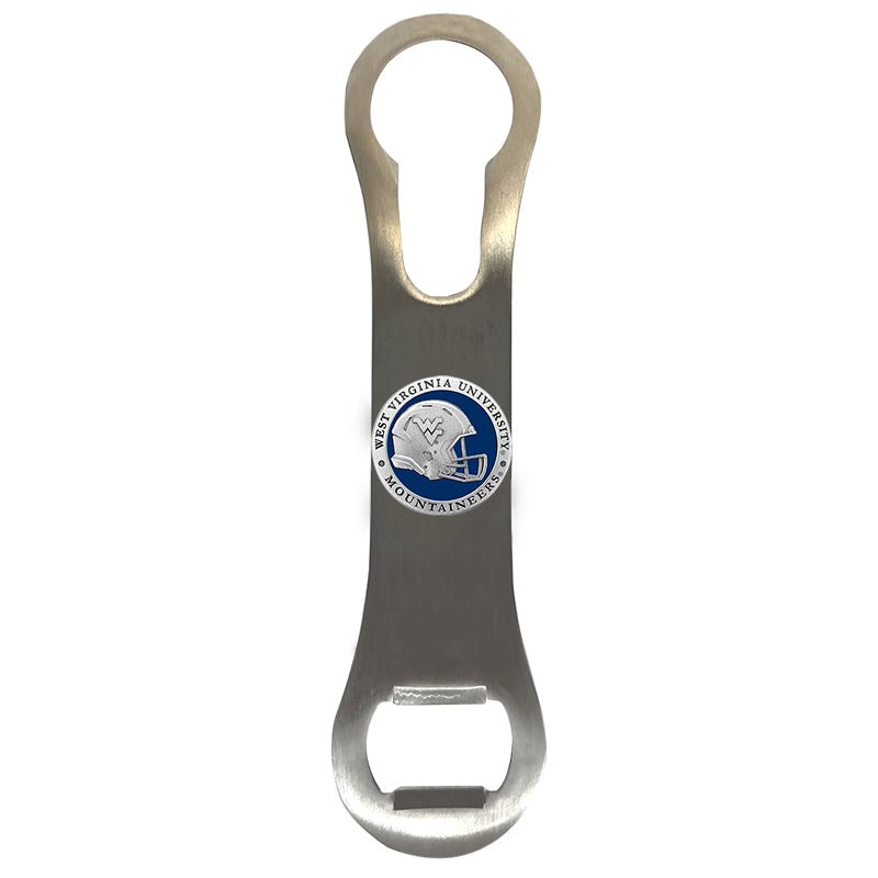 West Virginia University Helmet Bottle Opener - Sports Gifts, Sports Memorabilia, Sports Collectibles, Fan Shop