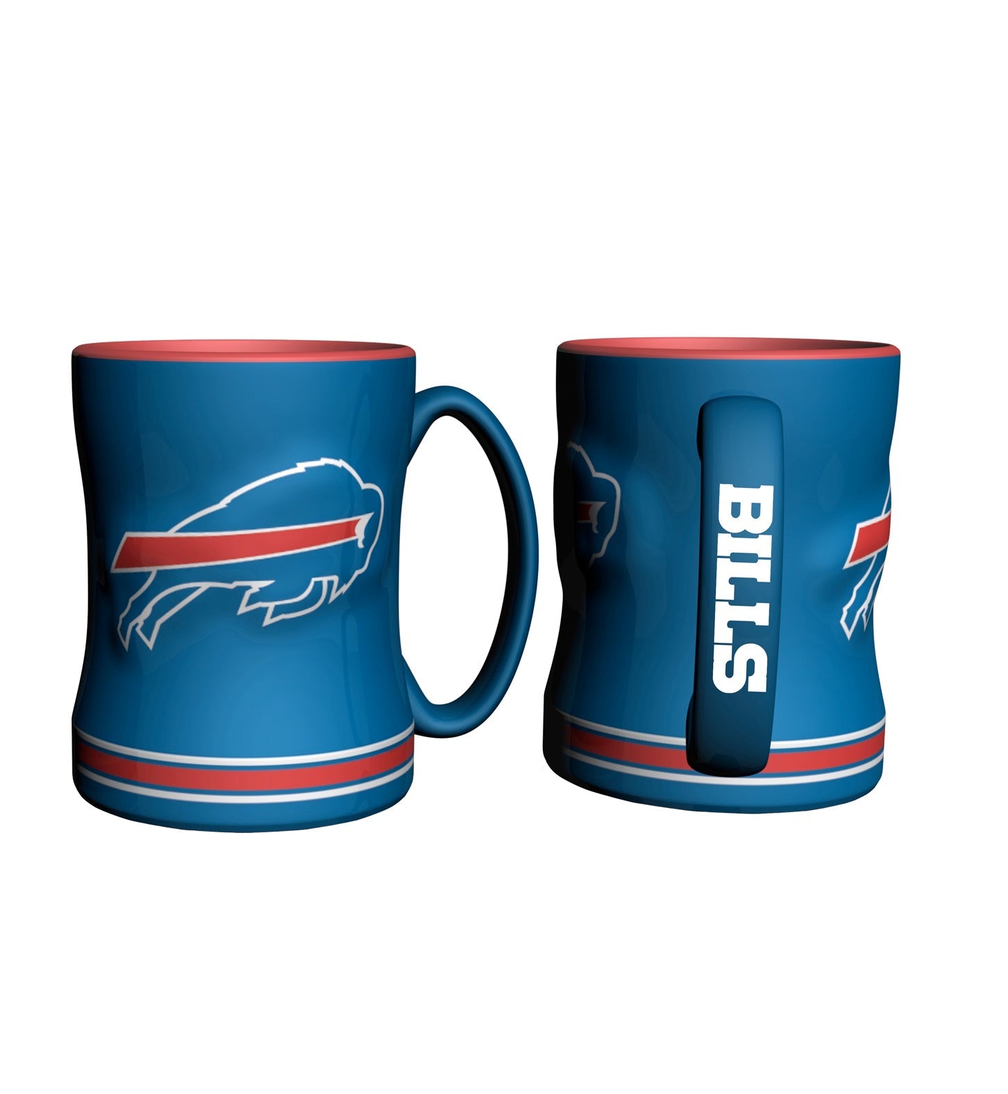 Buffalo Bills Logo Relief Coffee Mug - Sports Collectibles, Sports Memorabilia, Sports Fan Shop, Sports Gifts