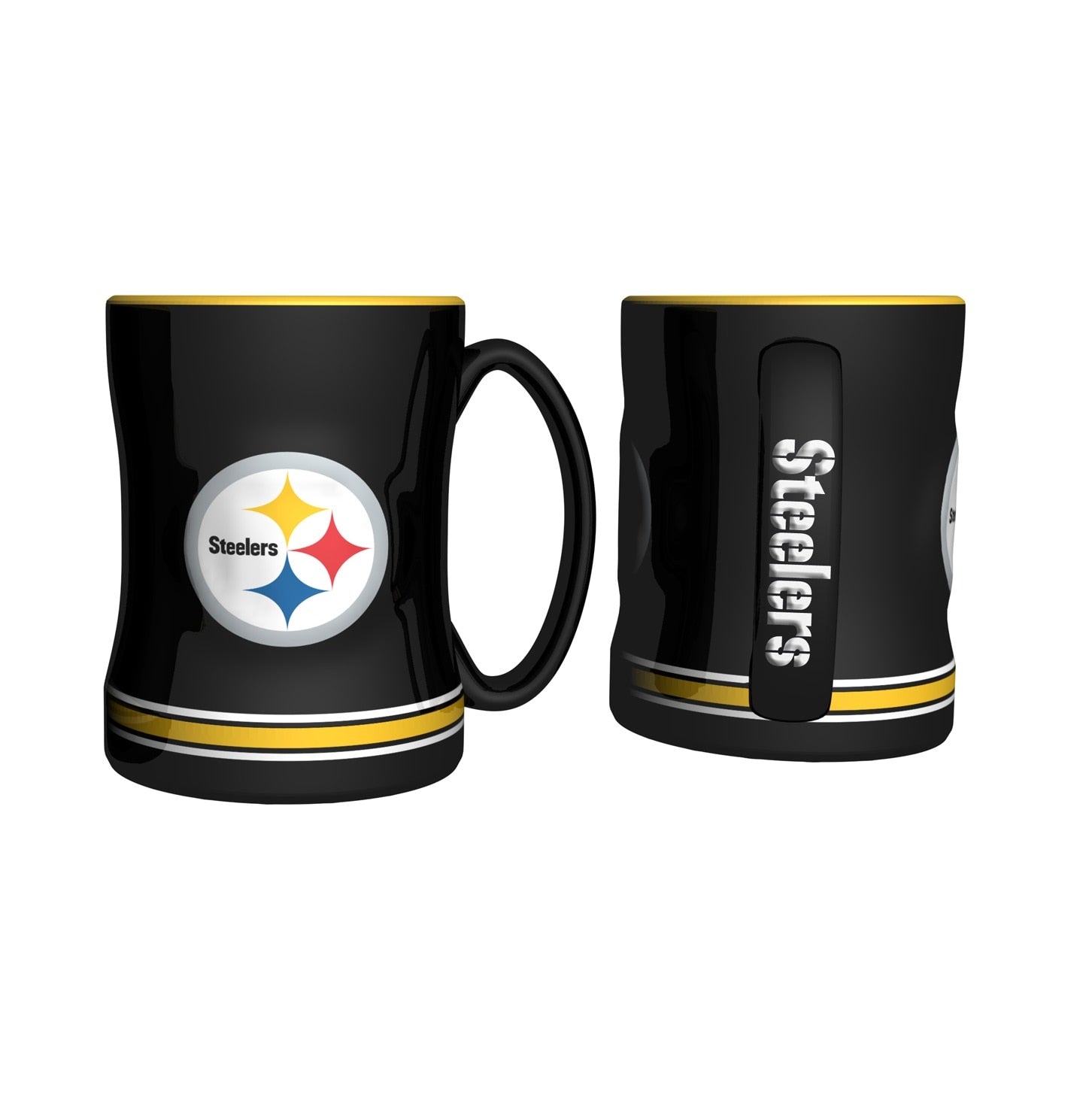 Pittsburgh Steelers Relief Mug - Sports Collectibles, Sports Memorabilia, Sports Fan Shop, Sports Gifts