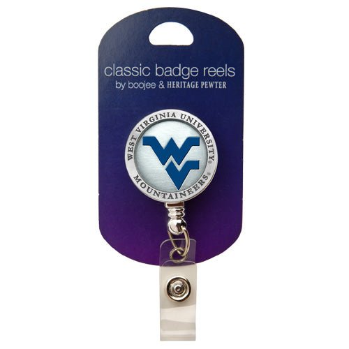 West Virginia University Badge Reel - Sports Gifts, Sports Memorabilia, Sports Collectibles, Fan Shop