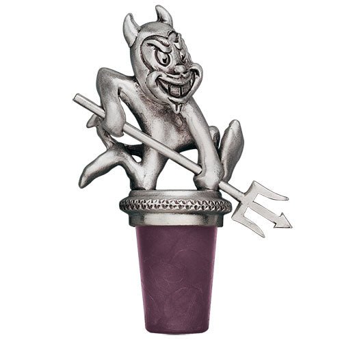 Arizona State University Sparky Logo Bottle Stopper - Sports Gifts, Sports Memorabilia, Sports Collectibles, Fan Shop