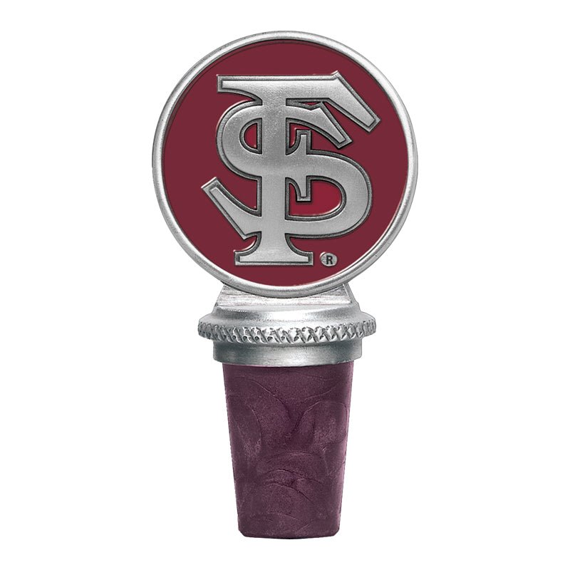 Florida State University FS Logo Bottle Stopper - Sports Gifts, Sports Memorabilia, Sports Collectibles, Fan Shop