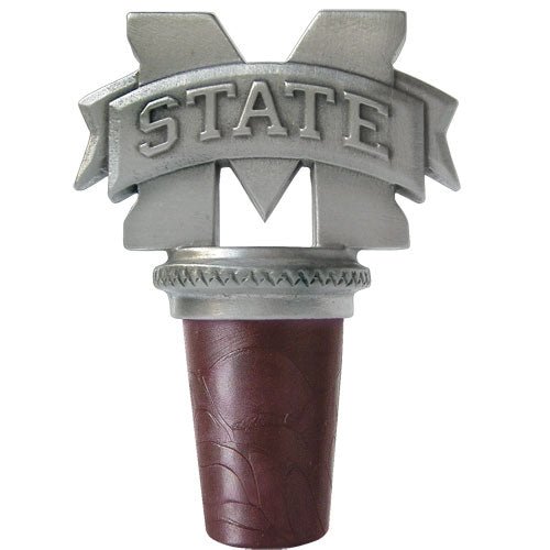 Mississippi State University "M" Logo Bottle Stopper - Sports Gifts, Sports Memorabilia, Sports Collectibles, Fan Shop