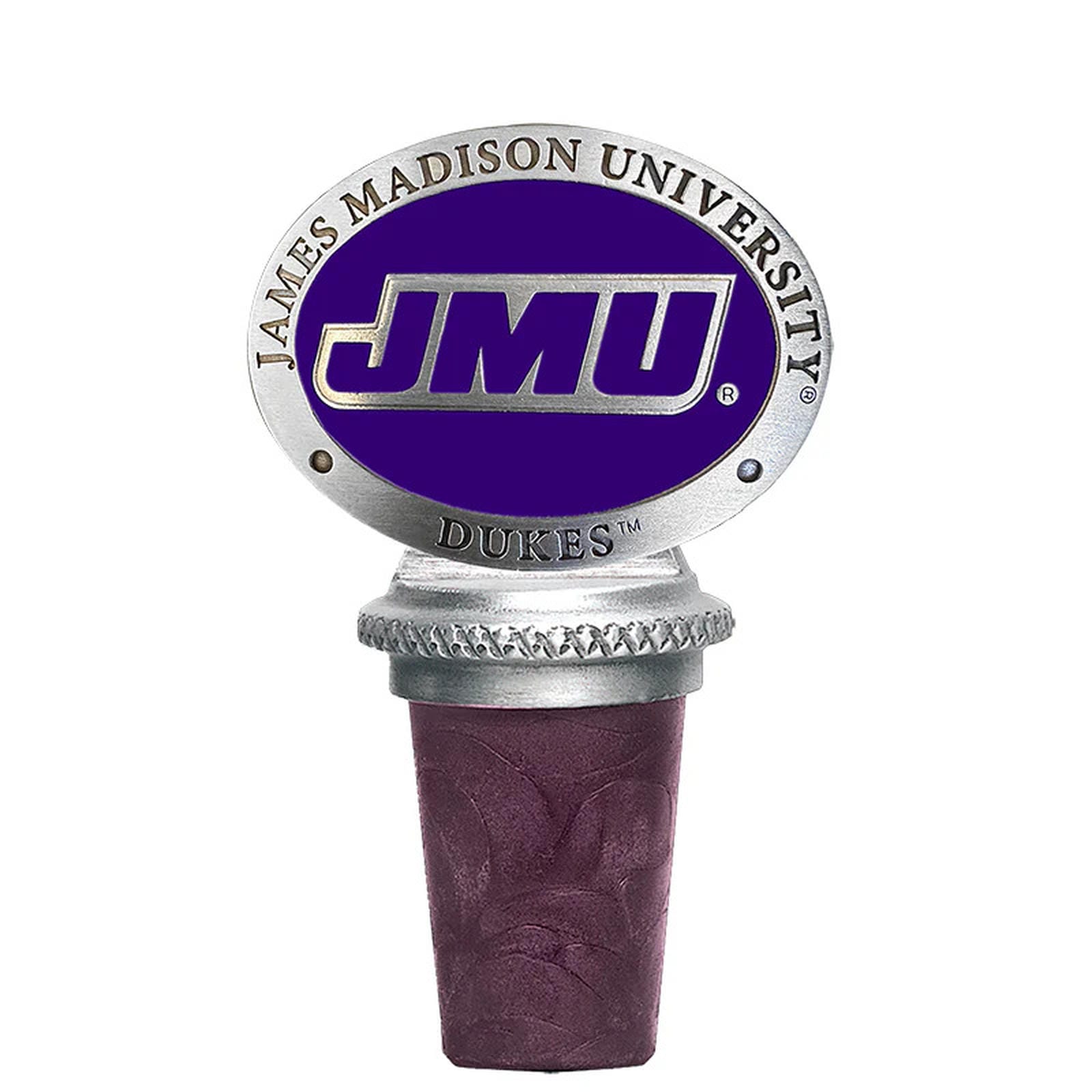 James Madison University Bottle Stopper - Sports Gifts, Sports Memorabilia, Sports Collectibles, Fan Shop