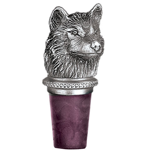 Wolf Bottle Stopper - Sports Collectibles, Sports Memorabilia, Sports Fan Shop, Sports Gifts