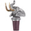 Elephant with Brass Horn Bottle Stopper - Sports Collectibles, Sports Memorabilia, Sports Fan Shop, Sports Gifts