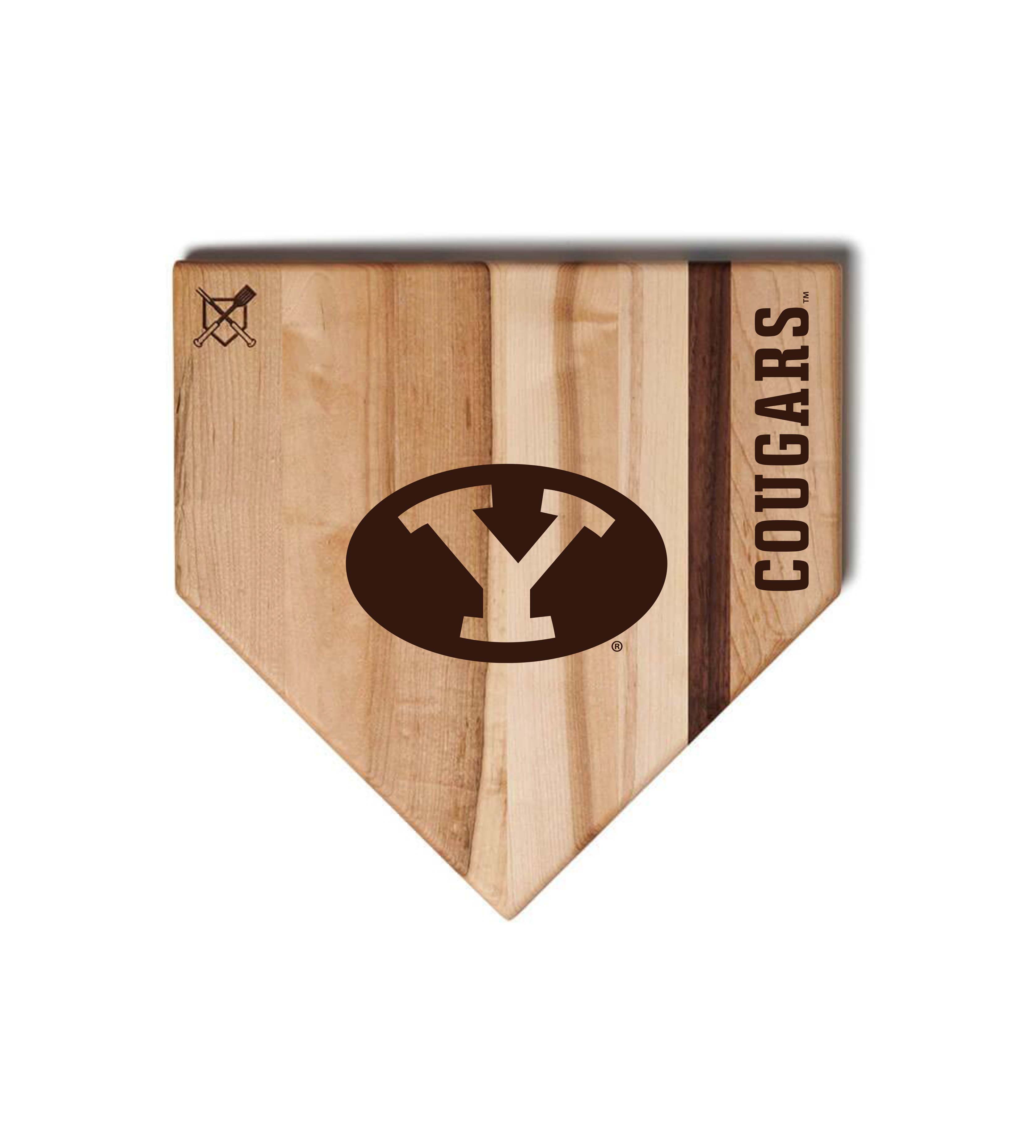 Brigham Young University Cougars Cutting Boards | Choose Your Size & Style - Sports Collectibles, Sports Memorabilia, Sports Fan Shop, Sports Gifts