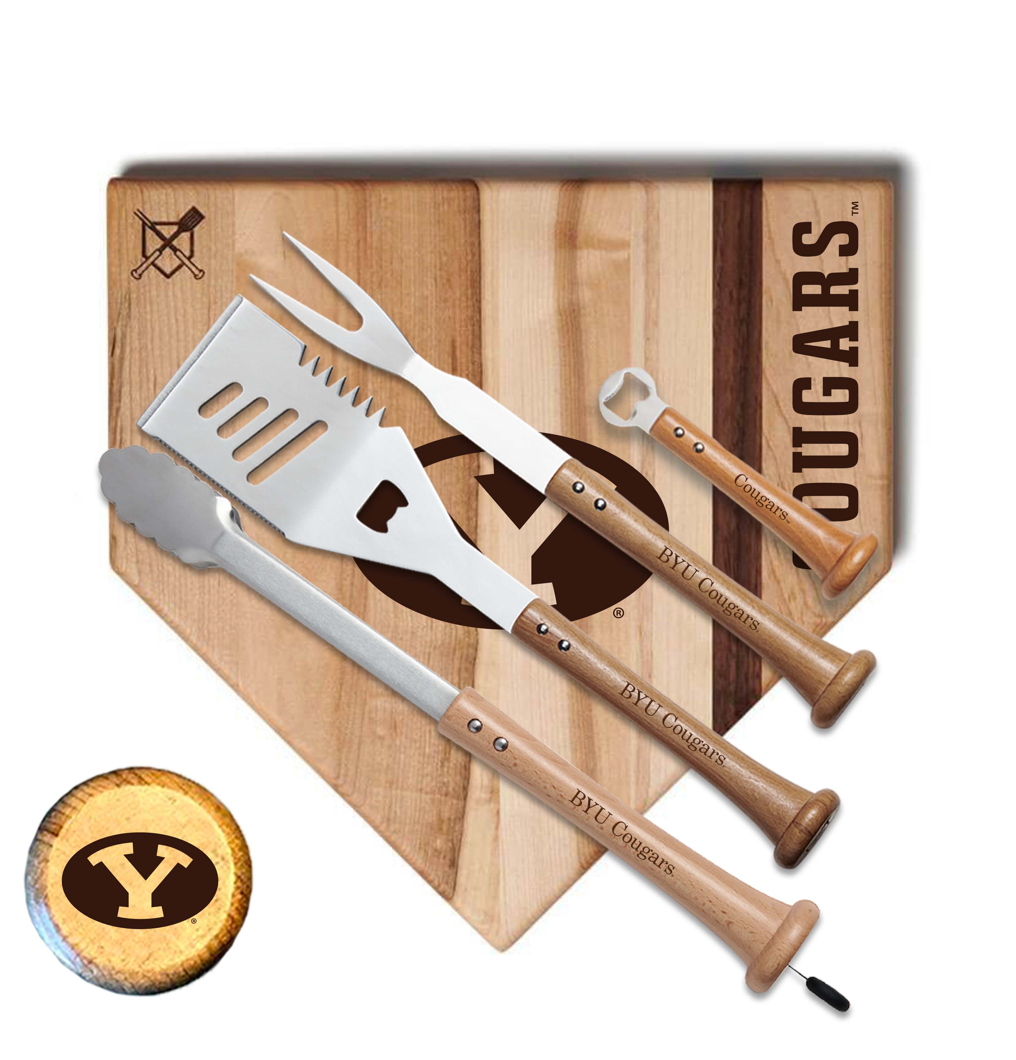 Brigham Young University Cougars"GRAND SLAM" Combo Set - Sports Collectibles, Sports Memorabilia, Sports Fan Shop, Sports Gifts
